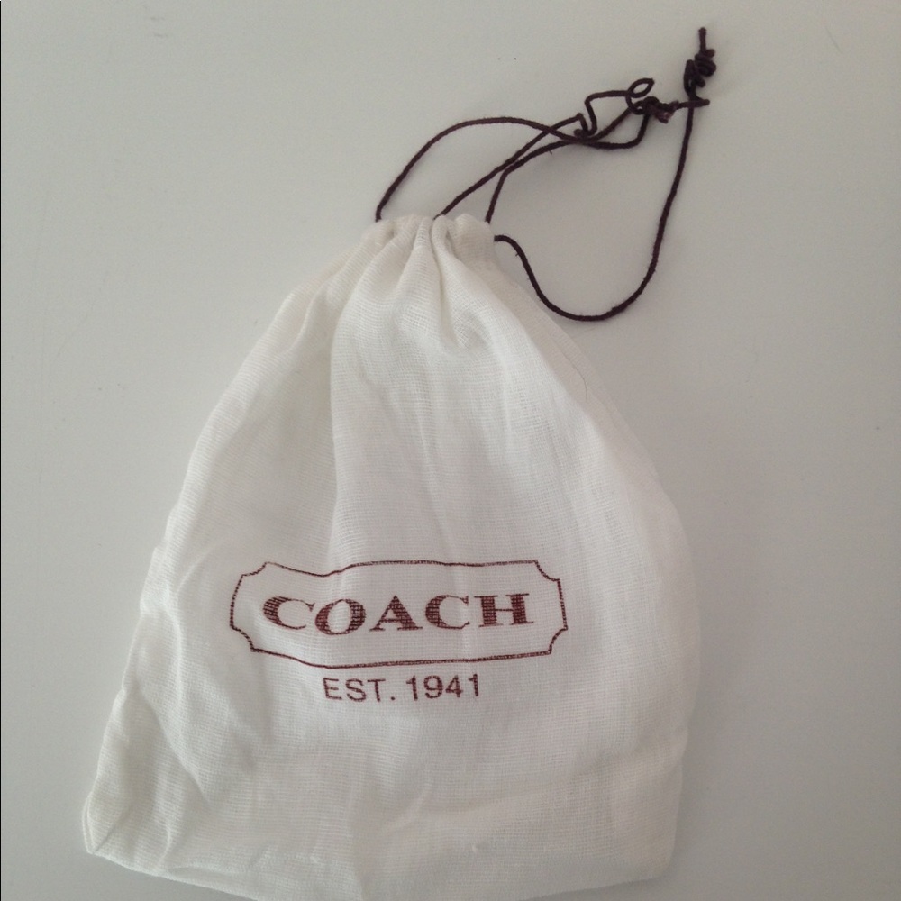 Coach cloth wallet bag